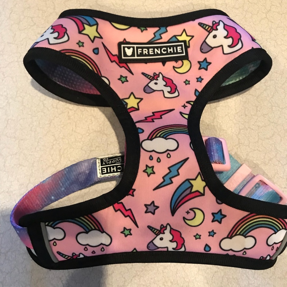 Frenchie brAnd reversible pup harnesses